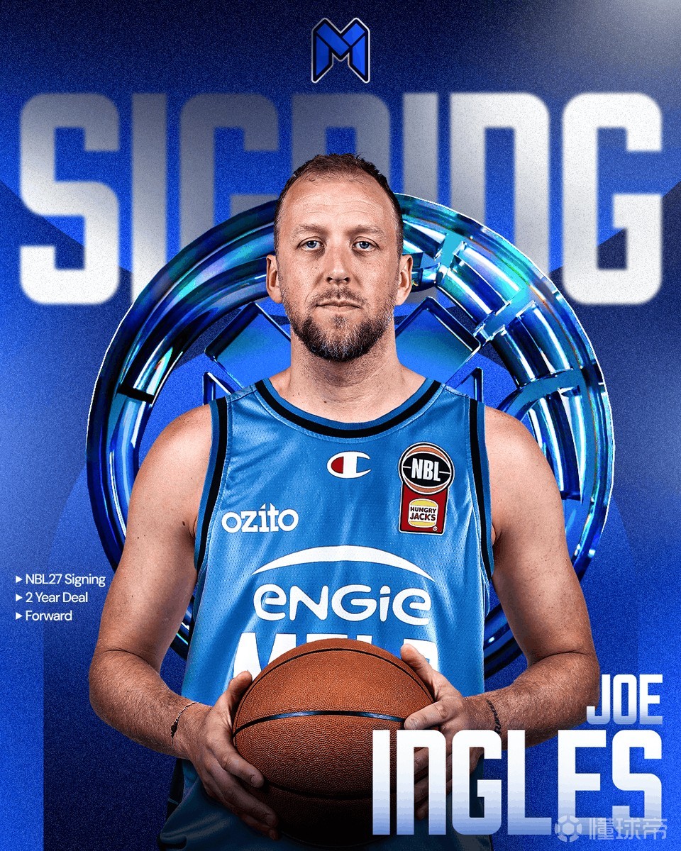 官方：英格尔斯签约墨尔本联，正式结束12年NBA生涯