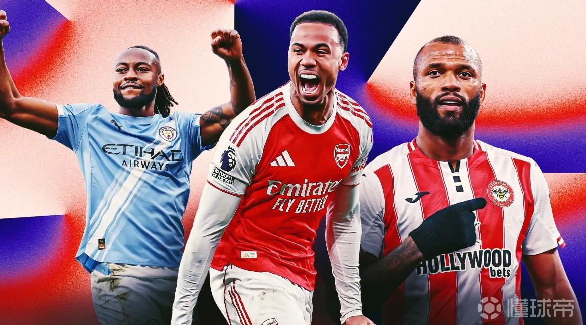 goal评选英超赛季最佳阵容：阿森纳5人入选，B费、哈兰德在列